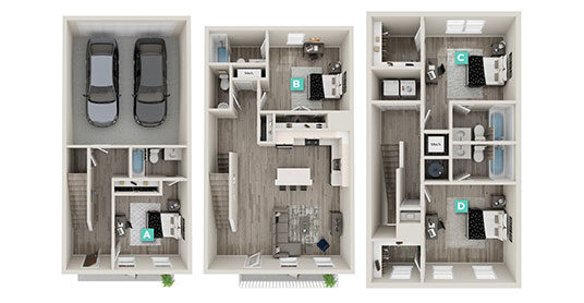 The Cove Rendering