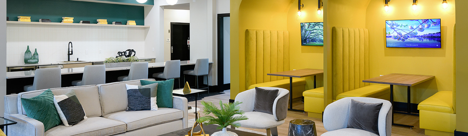 clubroom seating area