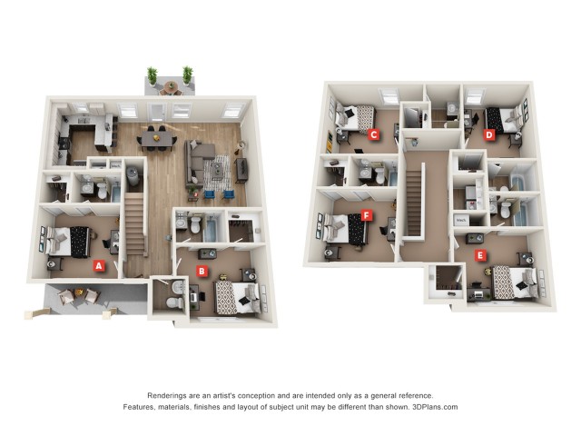 The Summer - 6x6.5 Floor plan